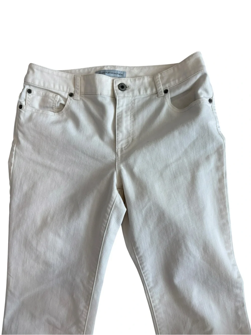 Chico's White Wide Leg Jeans